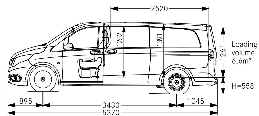 Foto van MERCEDES-BENZ VITO