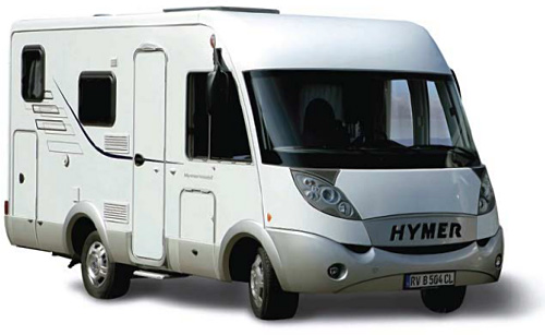 Foto van HYMER B 504