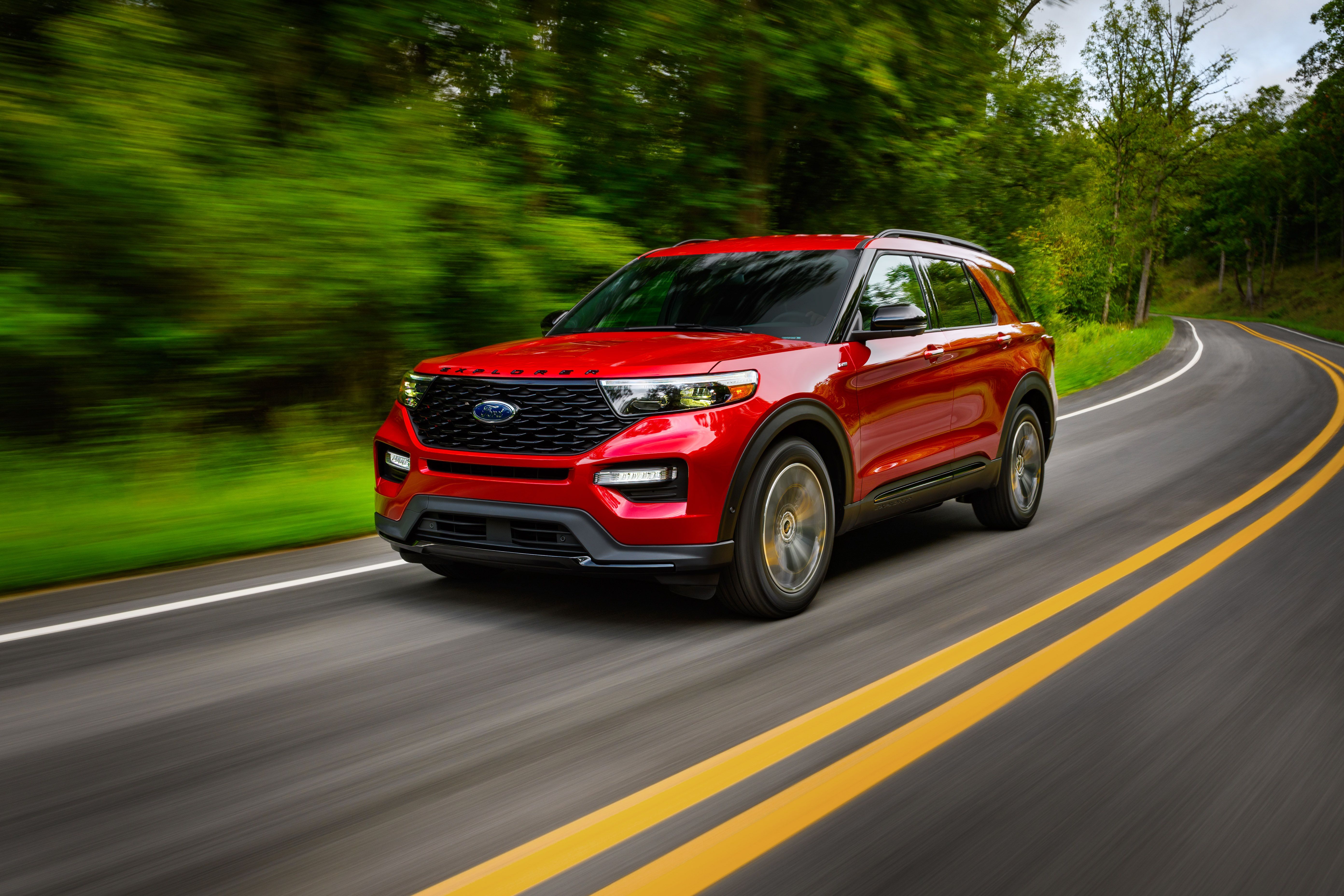 Ford Explorer  2022 - voorkant