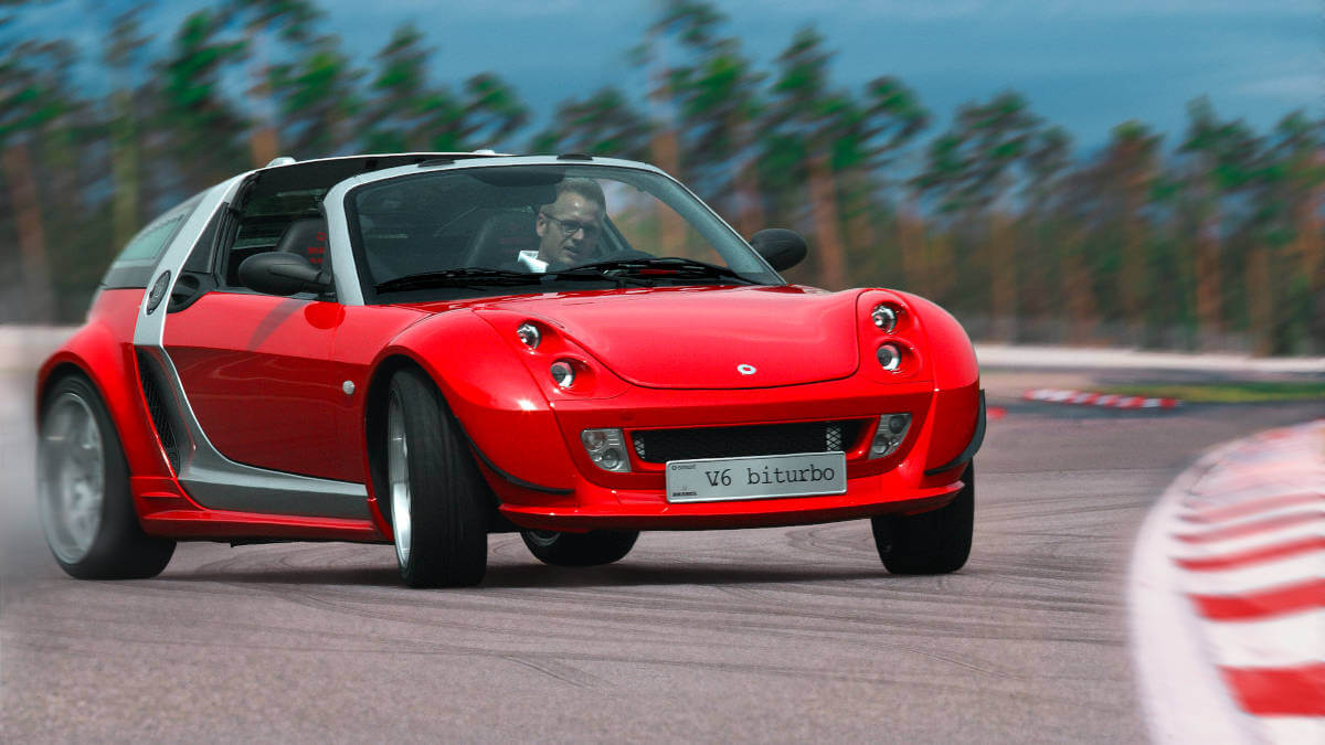 Foto van SMART ROADSTER-COUPE BRABUS