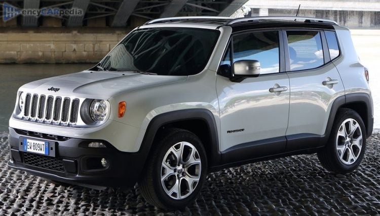 Jeep Renegade  2014 - voorkant