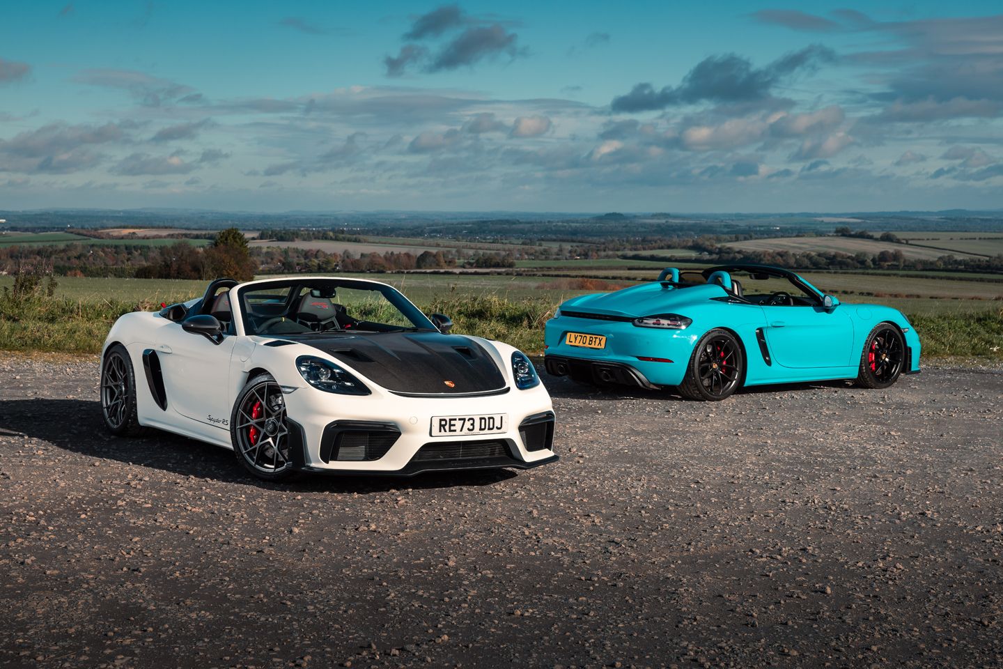 Foto van PORSCHE 718 BOXSTER SPYDER
