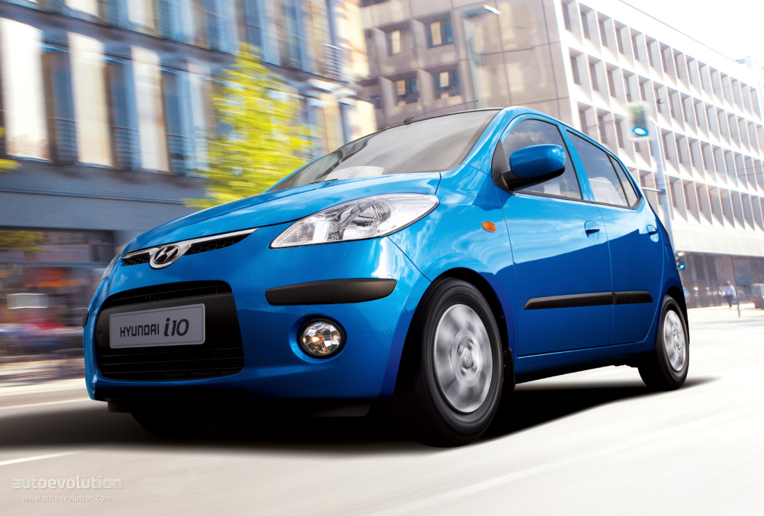 Hyundai I 10  2008 - voorkant