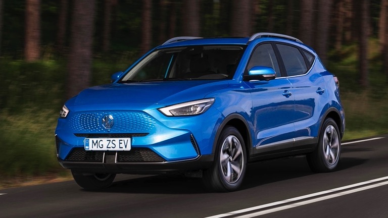 MG MG ZS Ev  2023 - voorkant