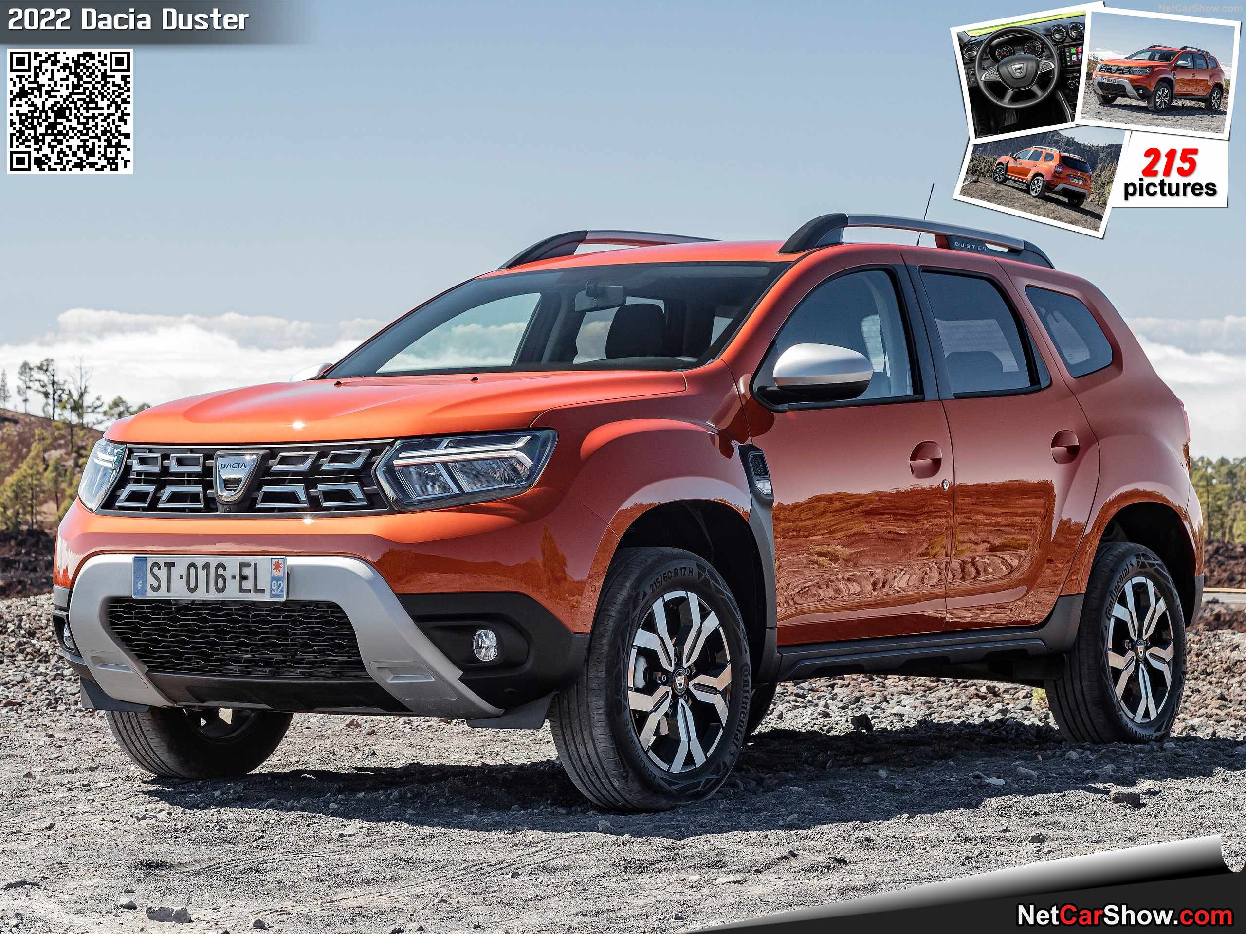 Dacia Duster  2022 - voorkant