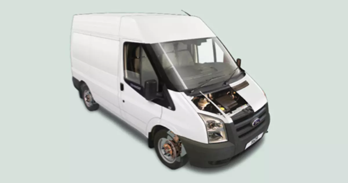Ford Transit 260s FD Van 125 LR 4,23  2003 - voorkant