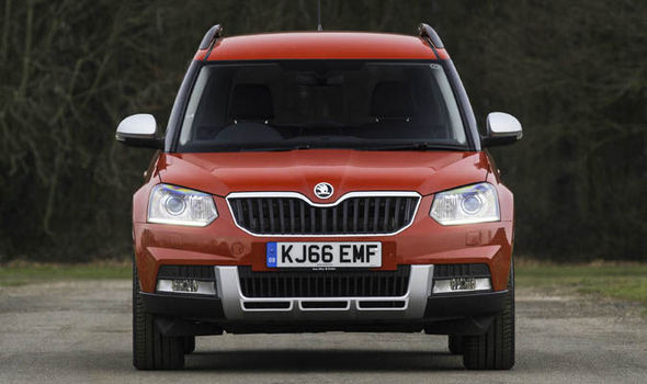 Skoda Yeti  2017 - voorkant