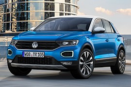 Volkswagen T-roc  2017 - voorkant