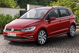 Volkswagen Golf Sportsvan  2017 - voorkant