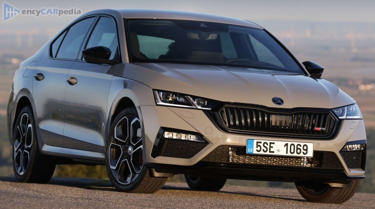 Skoda Octavia RS  2020 - voorkant