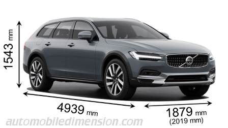 Volvo V90 Cross Country  2020 - voorkant