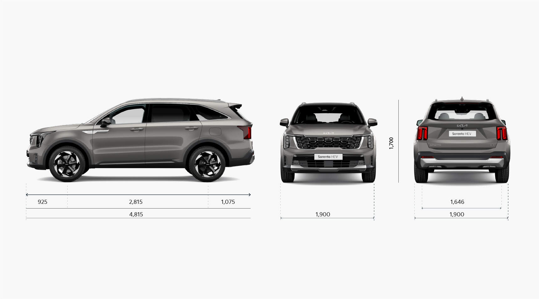 Kia Sorento Pe  2024 - voorkant