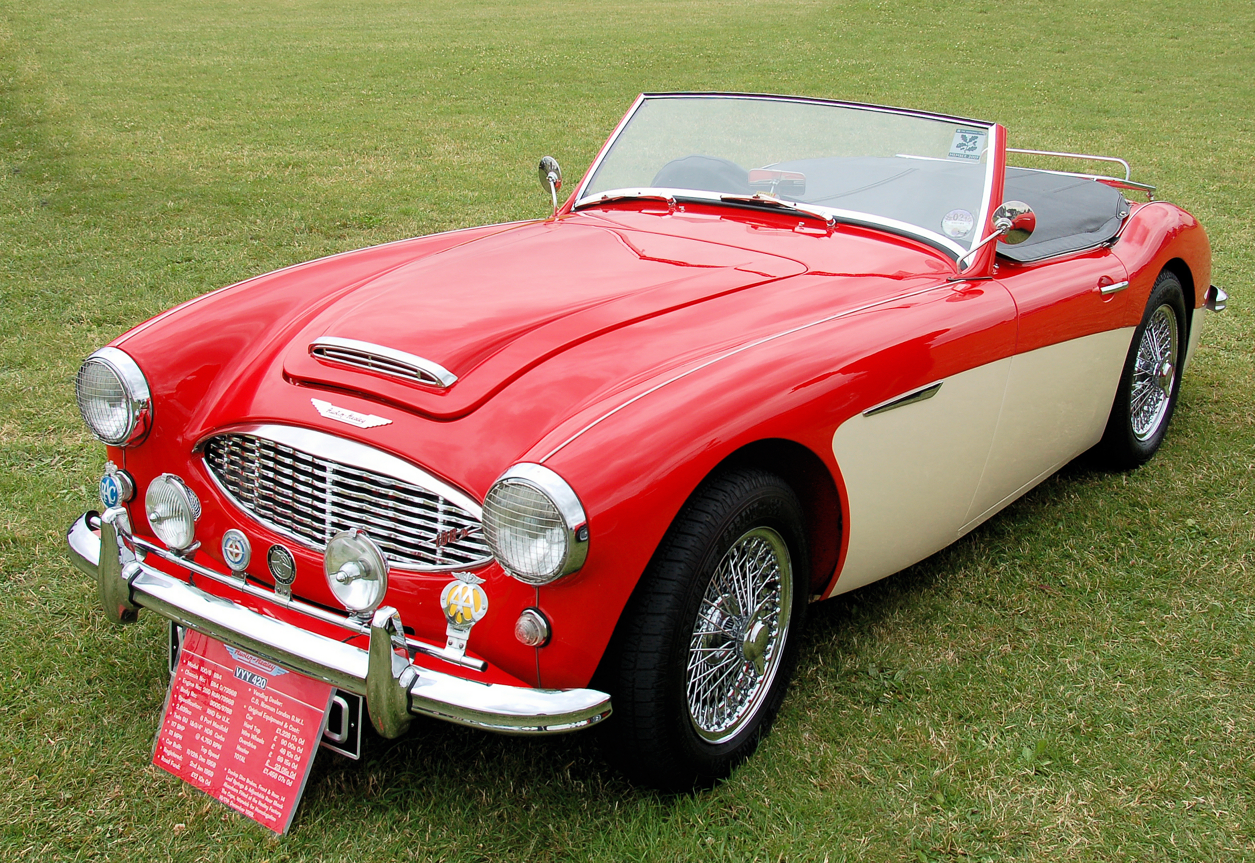 Foto van AUSTIN HEALY 100-6