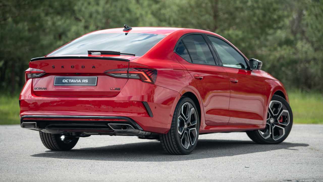 Skoda Octavia RS  2021 - voorkant