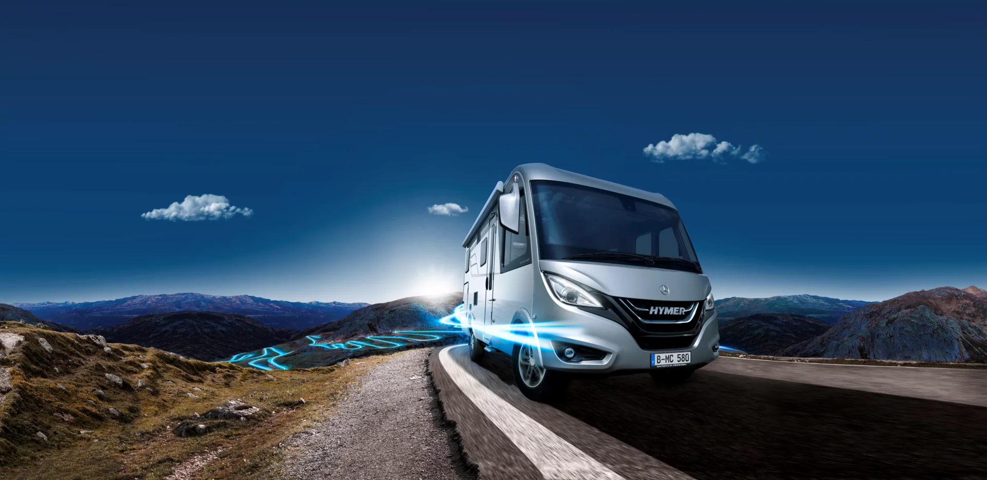 Foto van HYMER B550MC