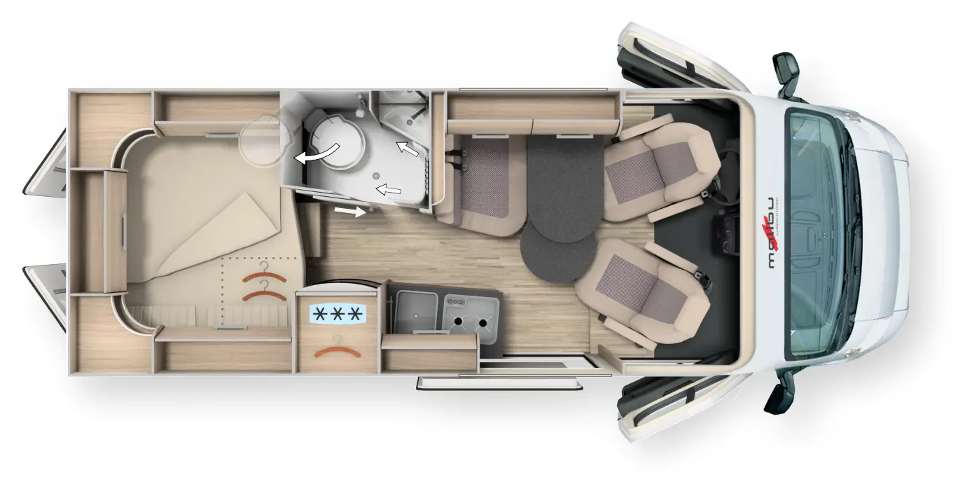 Foto van CARTHAGO MALIBU VAN 600