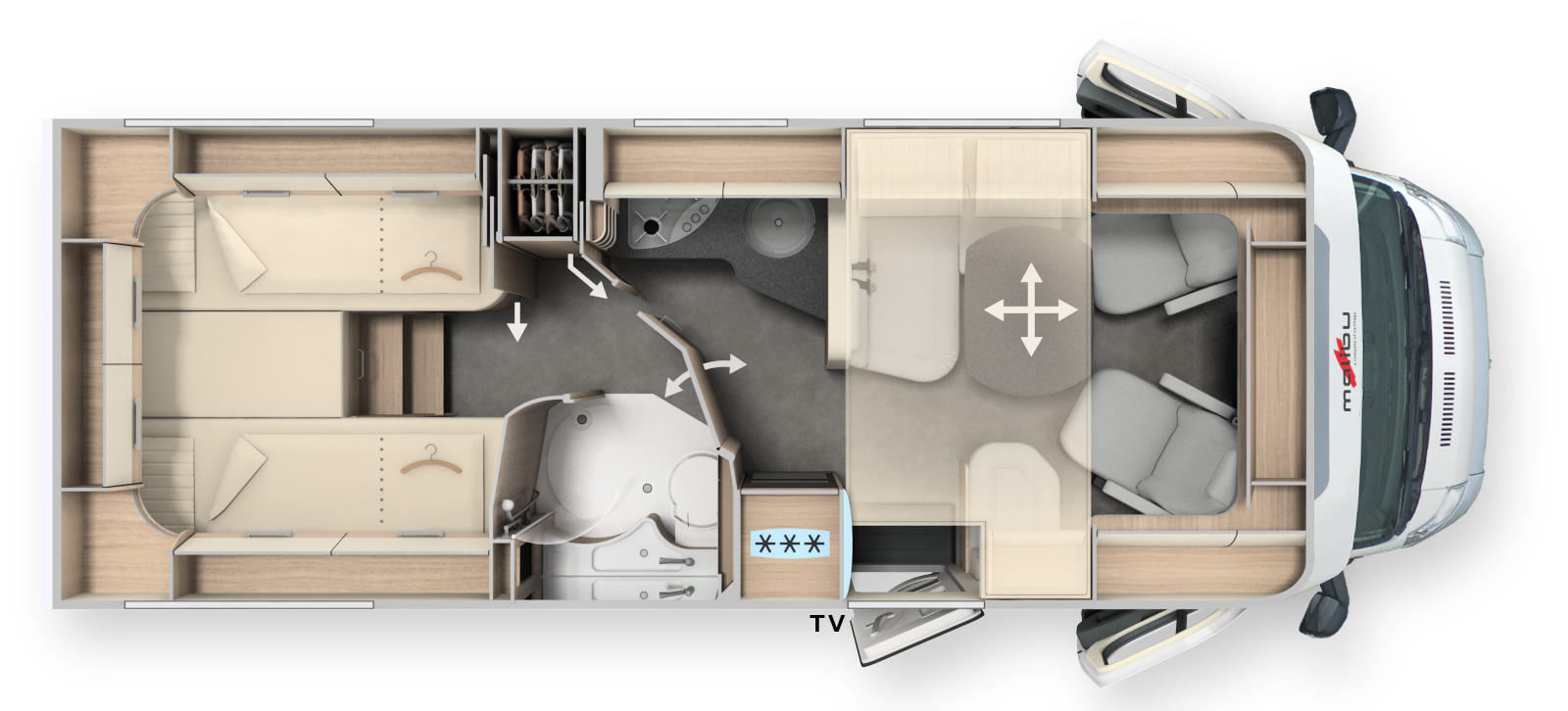 Foto van CARTHAGO MALIBU T 460 LE