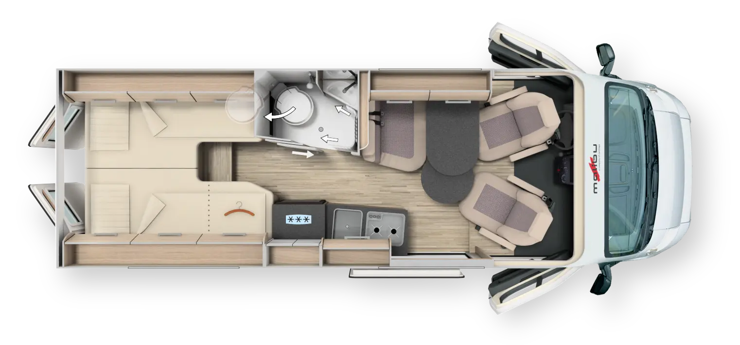 Foto van CARTHAGO MALIBU VAN 640 LE GT