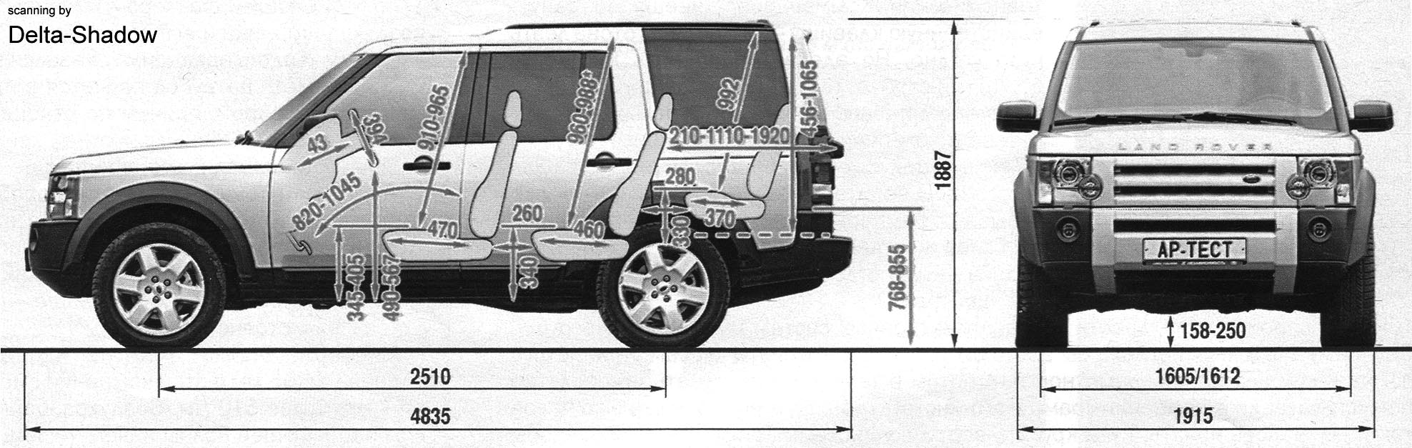 Foto van LAND ROVER DISCOVERY 3