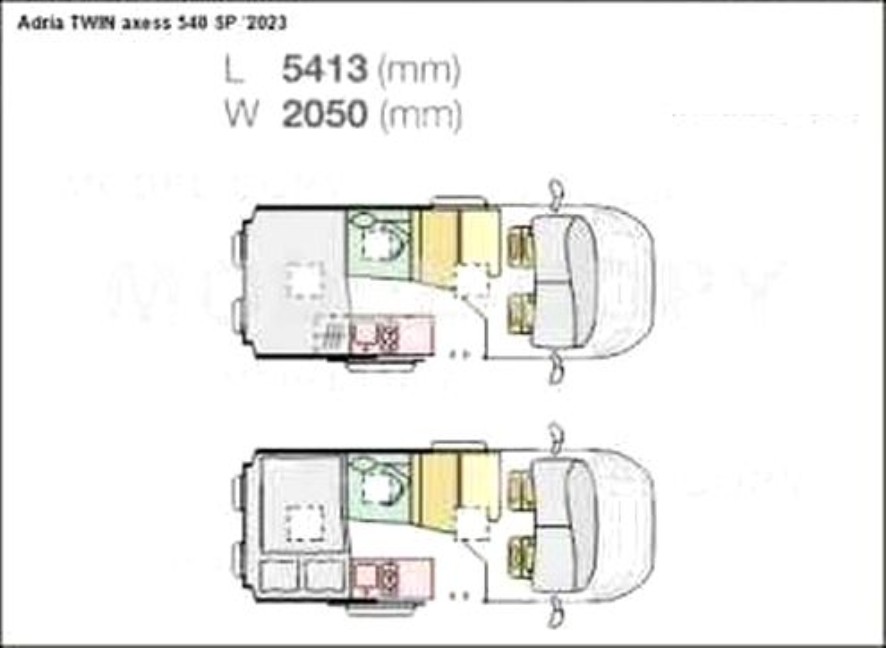 Foto van ADRIA TWIN 540 SP