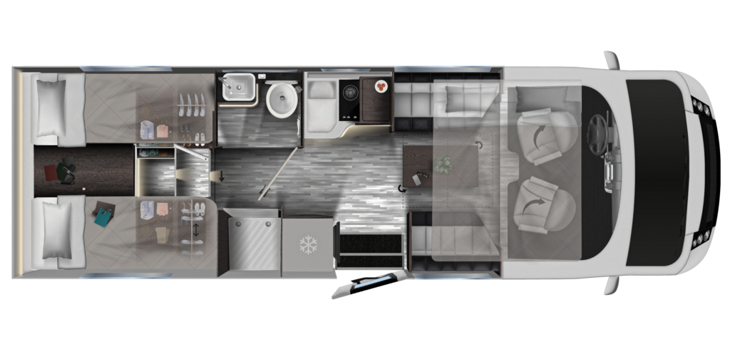 Foto van MOBILVETTA K-YACHT TEKNO LINE 86