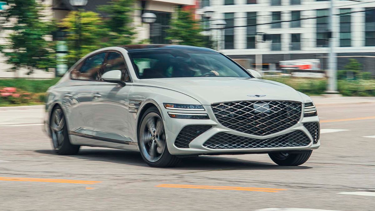 Genesis G80 Long Range AWD Dual Motor Luxury 94.5 kWh 2026 - voorkant