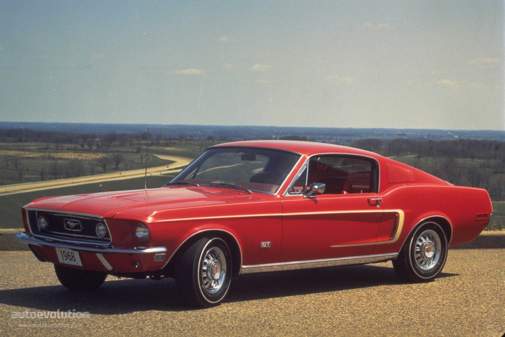 Ford Mustang  1968 - voorkant