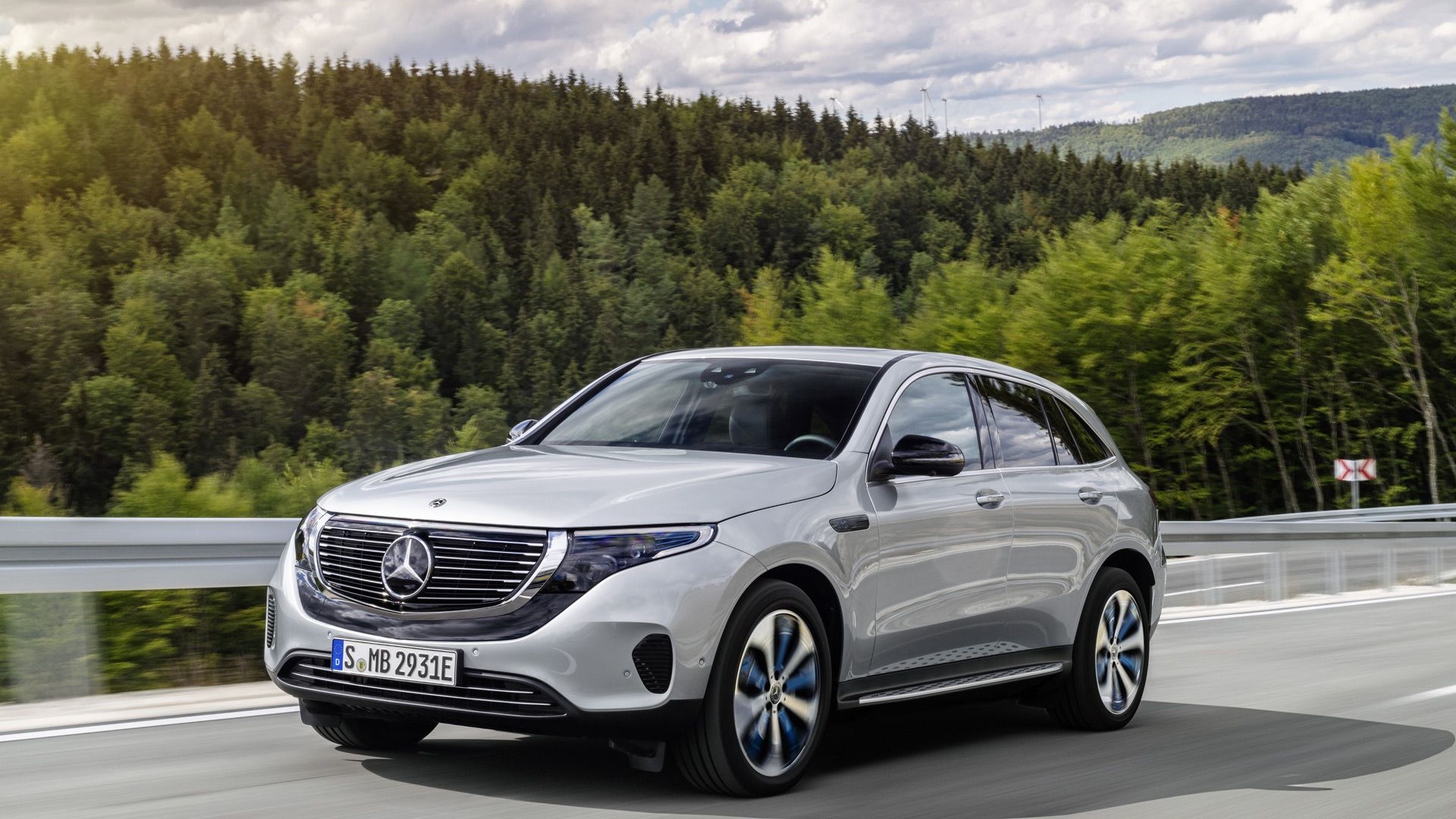 Mercedes-Benz Eqc 400 4MATIC Premium Plus 80 kWh 2020 - voorkant