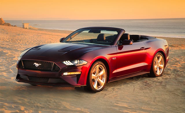 Foto van Ford Mustang Convertible