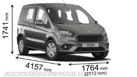 Ford Tourneo Courier  2018 - voorkant