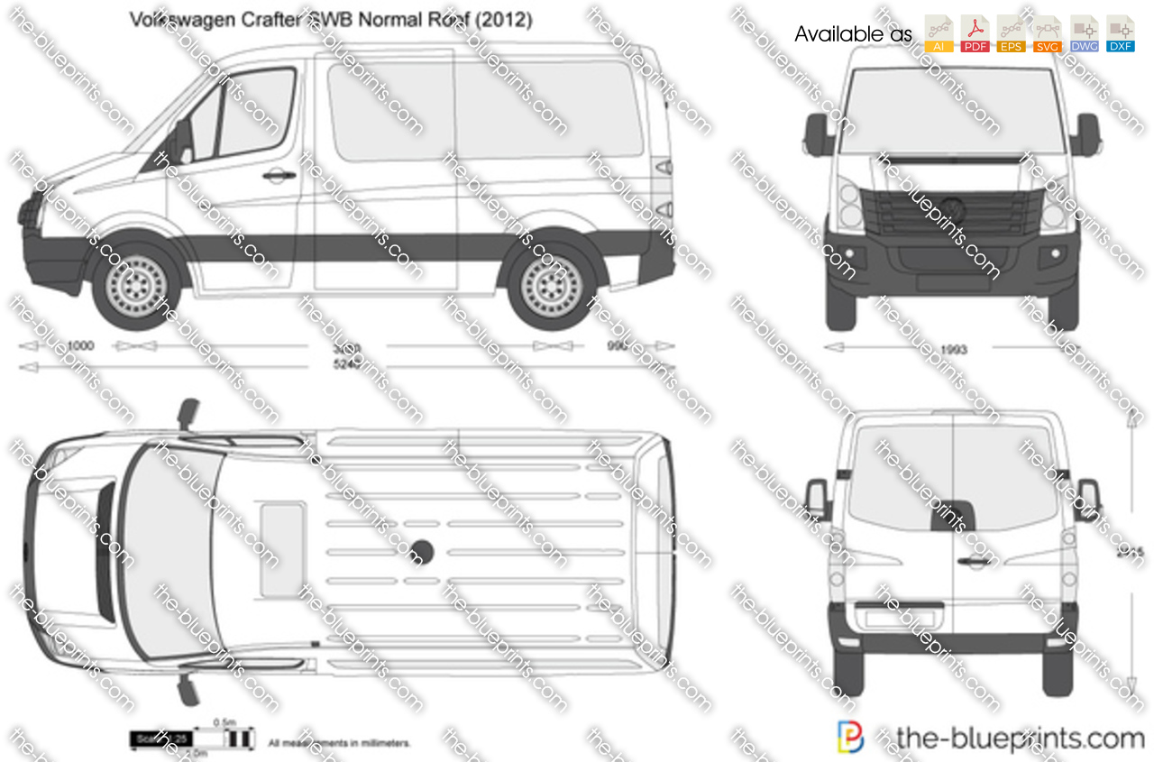 Volkswagen Crafter  2012 - voorkant