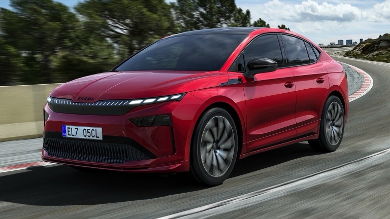 Skoda Enyaq Coupé 85 Sportline - voorkant