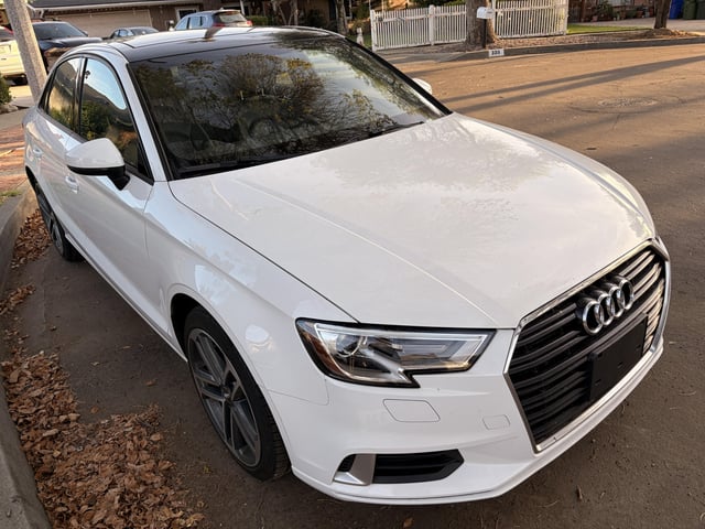 Audi Audi A3  2018 - voorkant