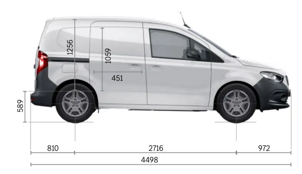 Mercedes-Benz Citan  2018 - voorkant
