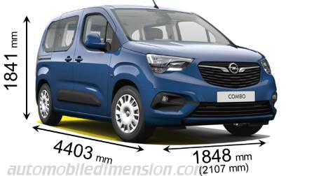Opel Combo  2018 - voorkant