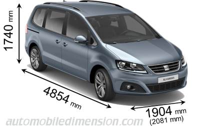 Seat Alhambra  2015 - voorkant
