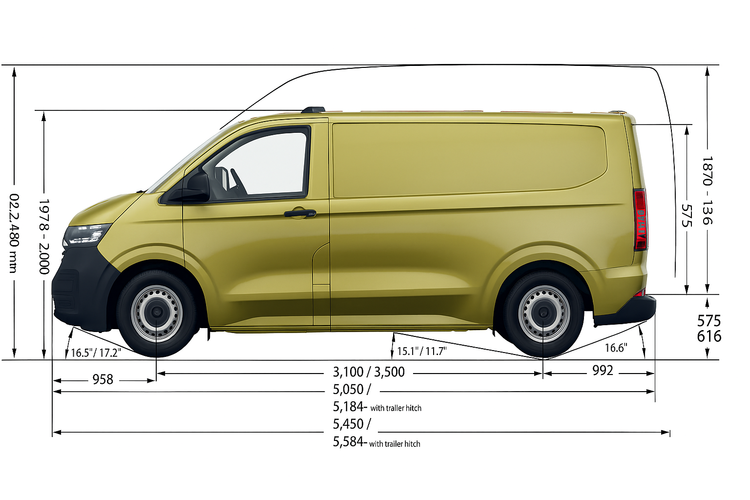 Volkswagen Caravelle - voorkant