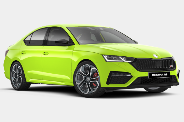 Skoda Octavia RS  2023 - voorkant