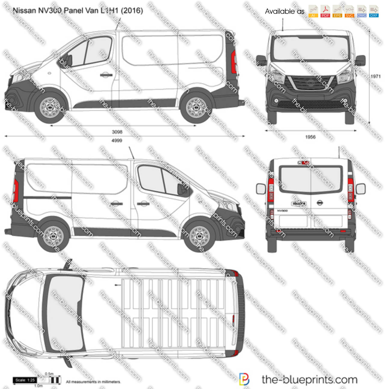 Nissan Nissan Nv300  2019 - voorkant