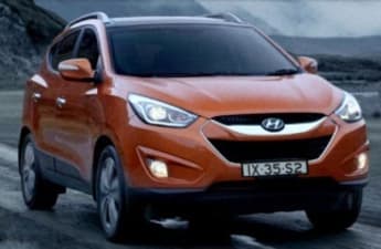 Hyundai Ix35  2015 - voorkant