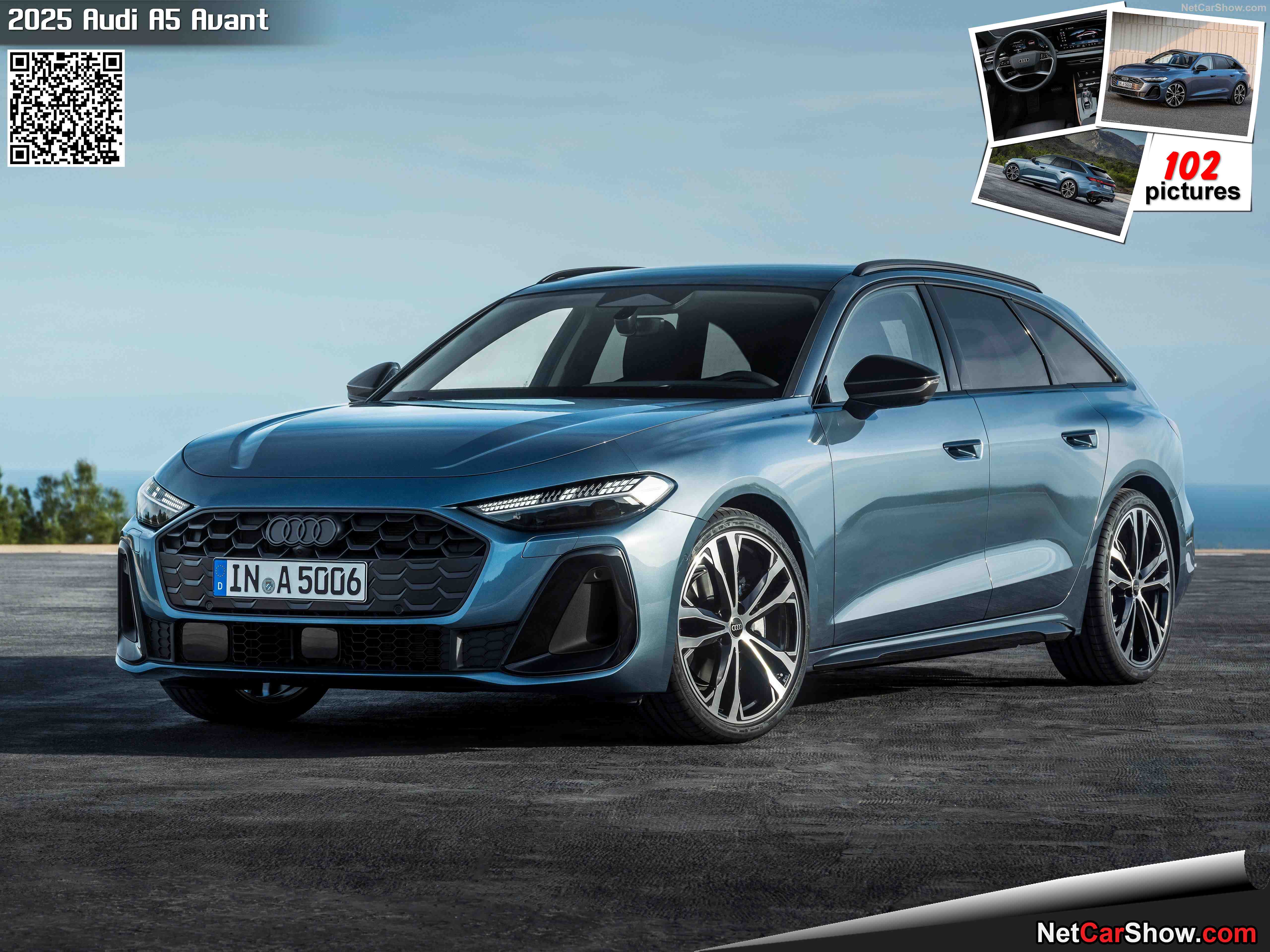 Audi A5 Avant  2025 - voorkant