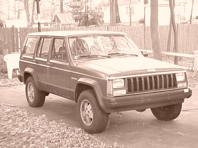 Jeep Cherokee  1987 - voorkant