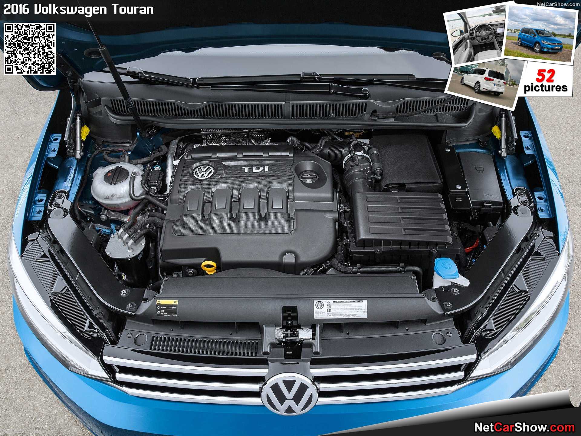 Volkswagen Touran 1.9 TDI Highline - voorkant