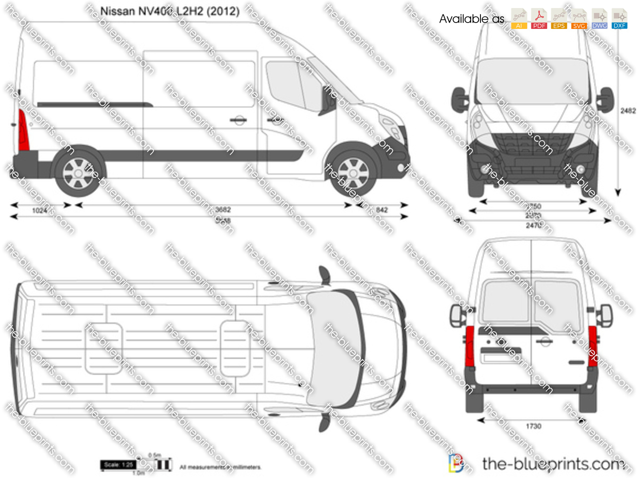 Nissan Nissan Nv400  2021 - voorkant