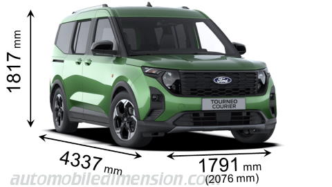 Ford Tourneo Courier  2024 - voorkant