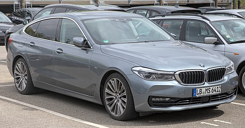 BMW 6er Reihe  2012 - voorkant