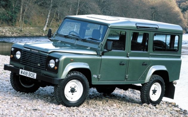 Land Rover Defender 110  1996 - voorkant