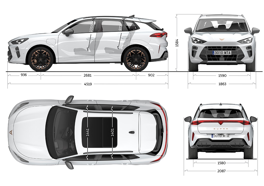 Cupra Terramar  2024 - voorkant