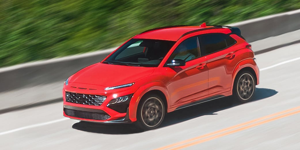 Hyundai Kona N  2023 - voorkant