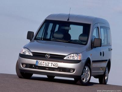 Opel Combo  2010 - voorkant